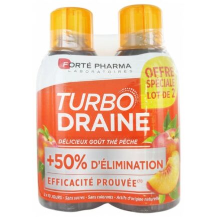 turbodraine-the-peche-500ml-forte-pharma-pcommepara
