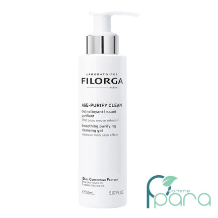 pcommepara-FILORGA-Age-Purify-Clean-Gel-Nettoyant-150ml-–-Nettoyant-Purifiant-Anti-Age-pour-Peaux-Mixtes-a-Grasses