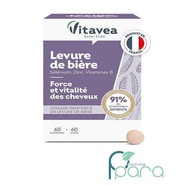 pcommepara-Vitavea-Bien-Être-Levure-de-Bière-Biotine-Zinc-Sélénium-–-60-Comprimés pcommepara-Vitavea-Bien-Etre-Levure-de-Biere-Biotine-Zinc-Selenium-–-60-Comprimes.