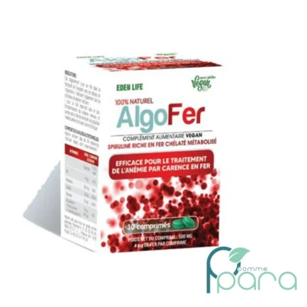 pcommepara-EDEN-LIFE-AlgoFer-30-Comprimes.