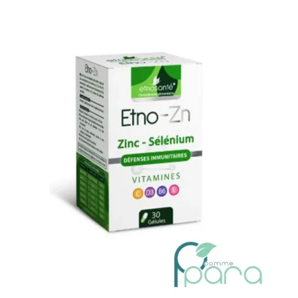 pcommepara-ETNO-ZINC-Selenium-30-Capsules