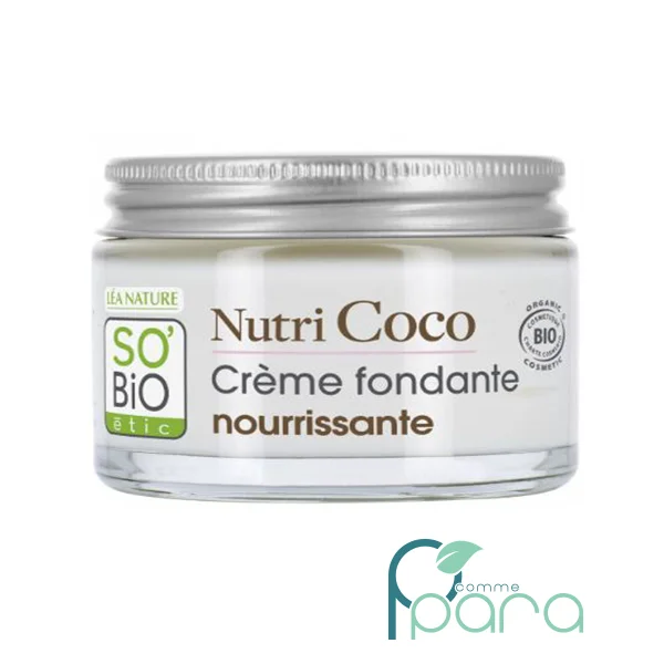 pcommepara SO'BiO étic Crème Fondante Nutri Coco 50 ml pcommepara-SOBiO-etic-Creme-Fondante-Nutri-Coco-50-ml.
