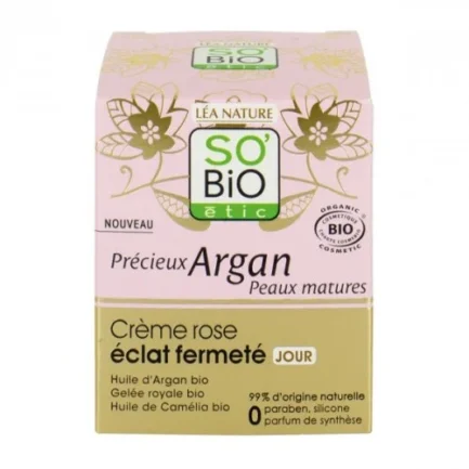 so-bio-precieux-argan-peaux-matures-creme-rose-eclat-fermete-jour-50mlpcommepara