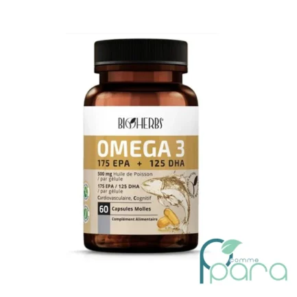 pcommepara-BIOHERBS-Omega-3-60-Gelules.