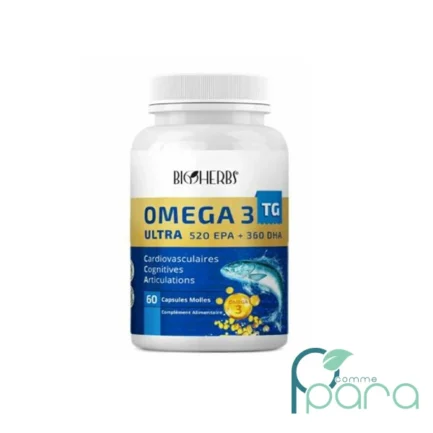 pcommepara-BIOHERBS-Omega-3-Ultra-60-Gelules-