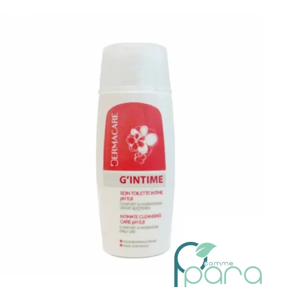 pcommepara DERMACARE G'intime PH5,8 Gel Lavant,100ml pcommepara-DERMACARE-Gintime-PH58-Gel-Lavant100ml.