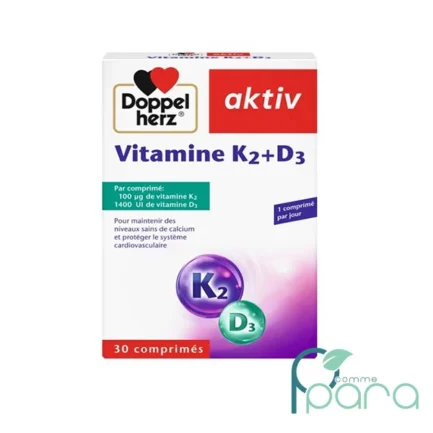 pcommepara-DOPPEL-Herz-Aktiv-Vitamine-K2-D3-_30Gelules