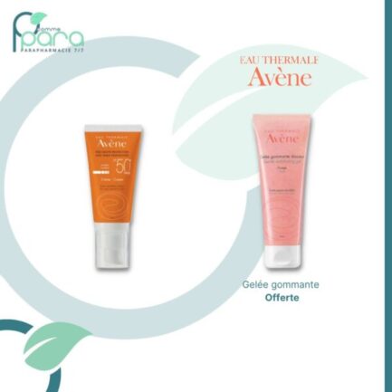 AVENE pack crème +geléè gommante offerte pcommepara