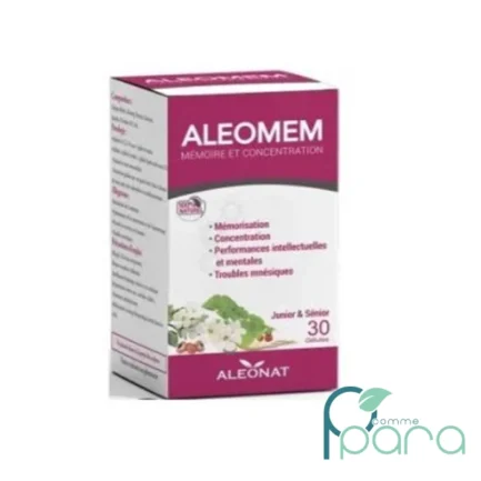 pcommepara-ALEONAT-Aleomem-Memoire-et-Concentration_30-Gelules.