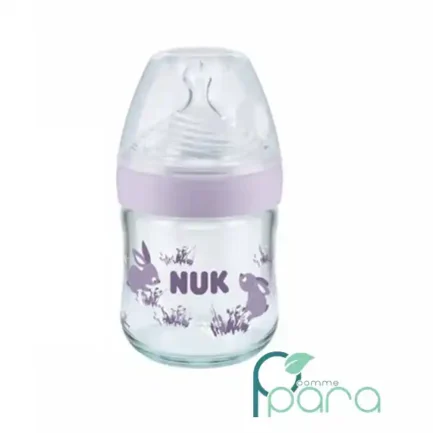 pcommepara-NUK-Biberon-Nature-Sens-Large-En-Verre120ml.