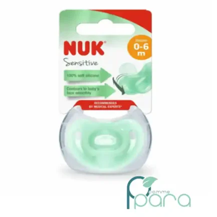 pcommepara-NUK-Sucette-Sensitive-Soft-Silicone-0-6-Mois