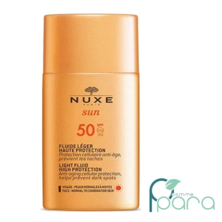 pcommepara-NUXE-Sun-Fluide-Leger-Visage-SPF50 50ml.