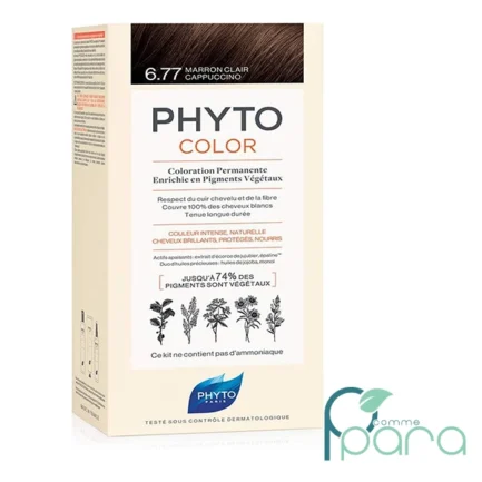 pcommepara-PHYTO-PhytoColor-6_77-Marron-Clair-Cappuccino.