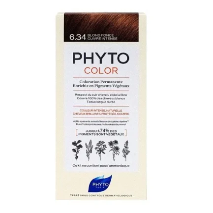 phyto-phytocolor-634-blond-fonce-cuivre-intense.pcommepara