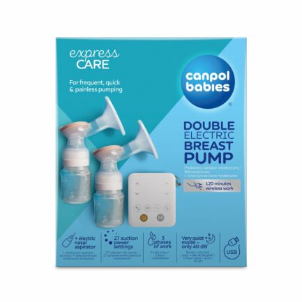 Canpol babies Double Electric Breast Pump ExpressCare pcommepara