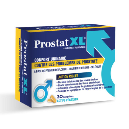 Prostat XL est une formule multi-nutritive complète conçue pour soutenir la santé de la prostate à court et à long terme. pcommepara