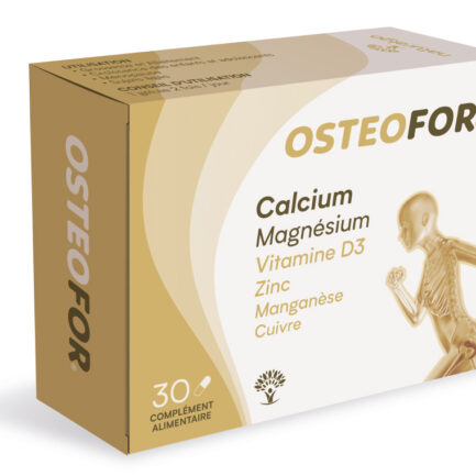 OSTEOFOR® peut être utilisé durant toute la vie pour assurer un apport normal en calcium et spécialement recommande en cas de : Grossesse et Allaitement pcommepara