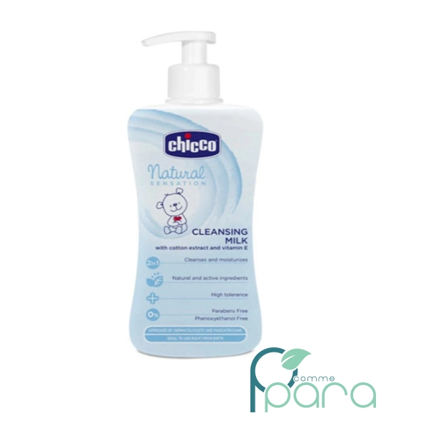 pcommepara-CHICCO-Lait-Nettoyant-Natural-Sens_300ml pcommepara-CHICCO-Lait-Nettoyant-Natural-Sens_300ml.