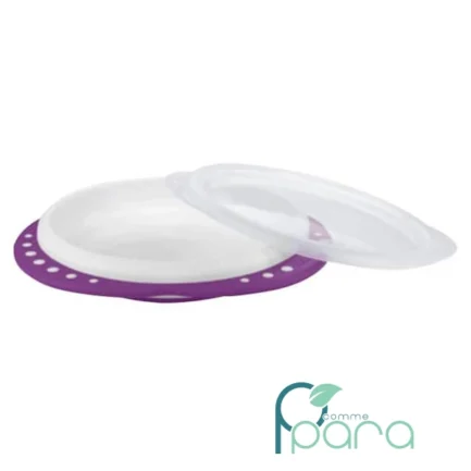 pcommepara-NUK-Assiette-Couvercle-Easy-Learning-8M-Assiette-Bebe-Antiderapante.