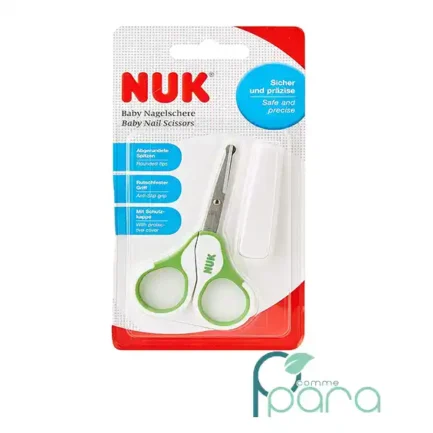 pcommepara-NUK-Ciseaux-Avec-Etui-Protecteur-Vert