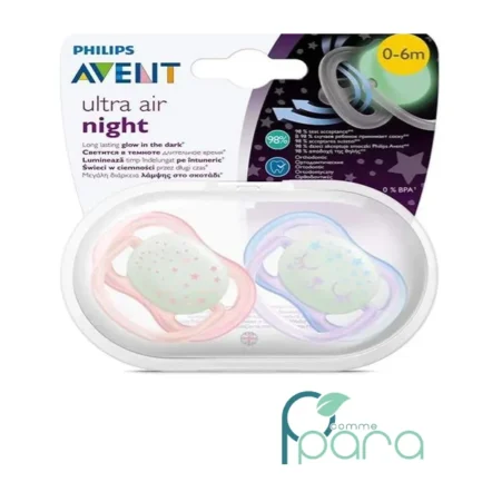 pcommepara-AVENT-Ultra-Air-Night-2-Sucettes-Fille-0-6M-SCF376-10.