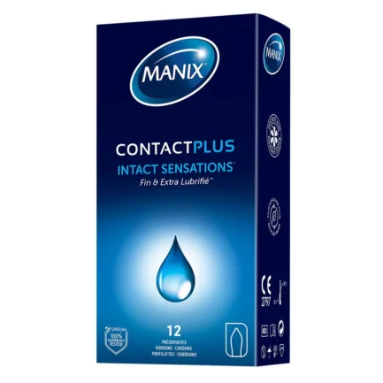 manix préservatif contactbplus sensation boite 12 pcommepara