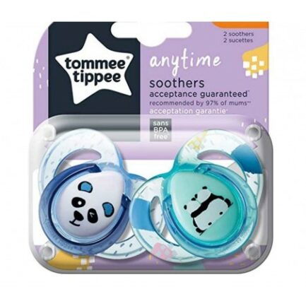 TOMMEE TIPPEE SUCETTES ANY TIME SILICONE 6-18 MOIS pcommepara