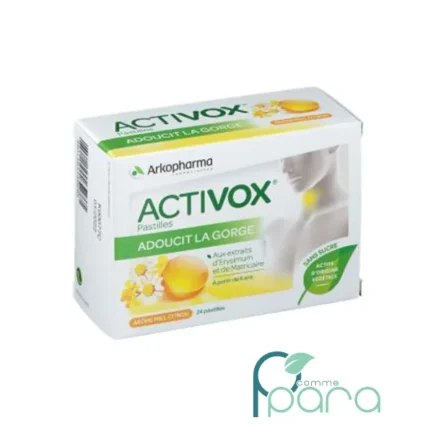 pcommepara-ARKOPHARMA-Activox-Miel-Citron24-Pastilles.