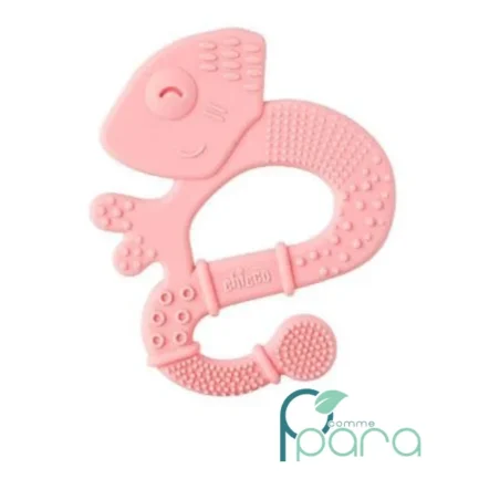 pcommepara-CHICCO-Anneau-Dentition-Iguane-2M-Rose