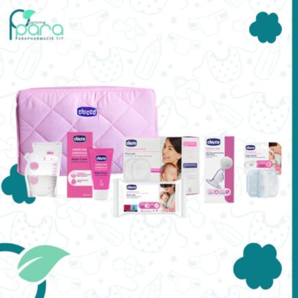 CHICCO Trousse Matelassé Rose Bébé pcommepara