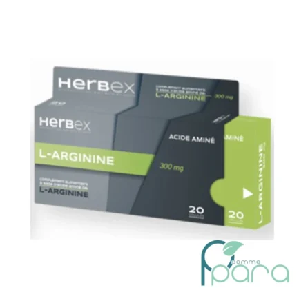 pcommepara-HERBEX-L-Arginine-20-Gelules