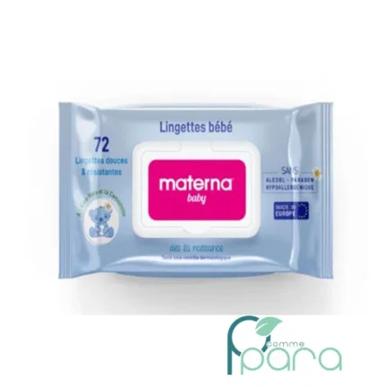 pcommepara-MATERNA-Baby-Lingettes-72-Pieces