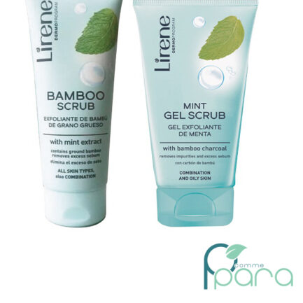 pcommeparaLIRENE-Pack-Scrub-Bambo-Gel-Exfoliant