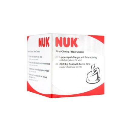 NUK Tetine Fente Labiale Col Large (BEC DE LIEVRE)
