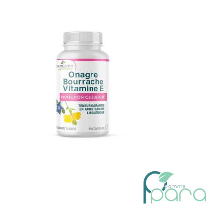 pcommepara-3-Chenes-Onagre-Bourrache-Vitamine-E150-Capsules