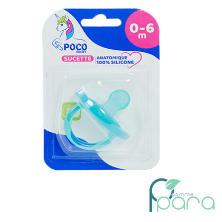 pcommepara-POCO-Sucette-Silicone-Bleu-0-6-Mois