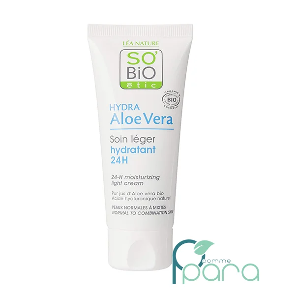 pcommepara SO'BiO étic Hydra Soin Léger Aloe Vera 50 ml pcommepara-SOBiO-etic-Hydra-Soin-Leger-Aloe-Vera-50-ml.