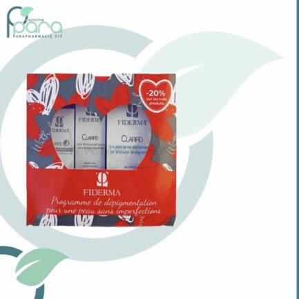FIDERMA Clarifid coffret programme de depigmentation pour une peau sans imperfections pcommepara