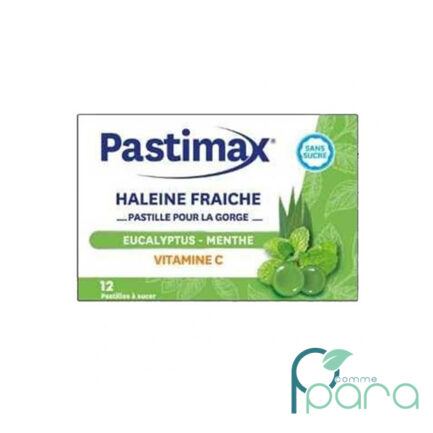 pcommepara-Pastimax-Eucalyptus-Menthe-Vit-C-12-Pastilles