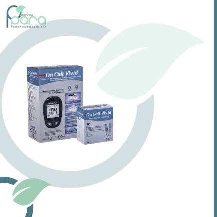 ON CALL Vivid Pack Glucométre+60 Bandelettes pcommepara