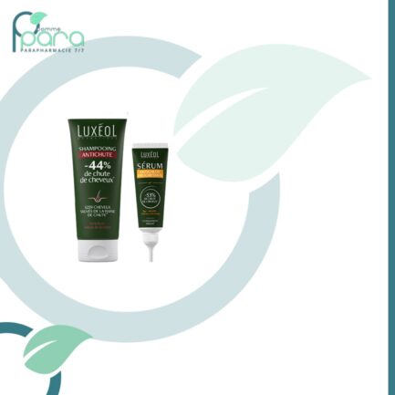coffret luxeol anti chute serum + shampooing pcommepara