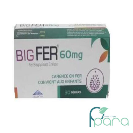 pcommepara-BIGFER-60-MG-Boite-30-Gelules