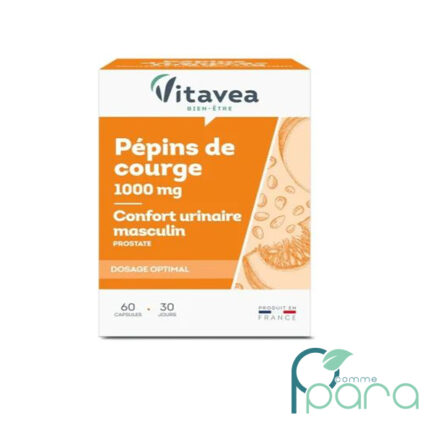 pcommepara-VITAVEA-Pepin-De-Courge-1000MG60-Cps