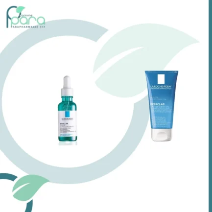 LA ROCHE POSAY Pack Sérum Effaclar+Gel Purifiant 50ml offert pcommepara