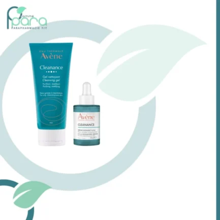 AVENE Pack Cleanance [ Sérum +Gel Net]toyant 200ml pcommepara
