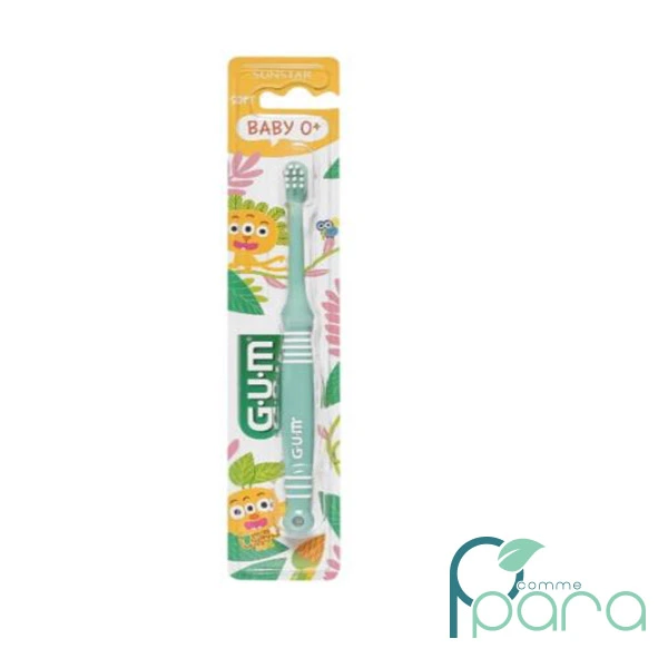 pcommepara GUM Brosse à Dents Baby ( 0-2 Ans ) Vert pcommepara-GUM-Brosse-a-Dents-Baby-0-2-Ans-Vert