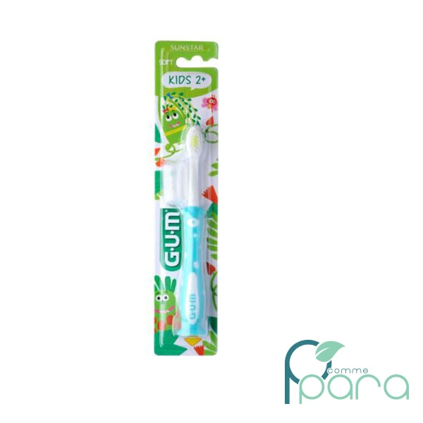 pcommepara GUM Brosse à Dents Kids 3-6 Ans Bleu pcommepara-GUM-Brosse-a-Dents-Kids-3-6-Ans-Bleu.
