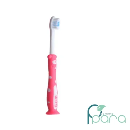 pcommepara-GUM-Brosse-a-Dents-Kids-3-6-Ans-Rose
