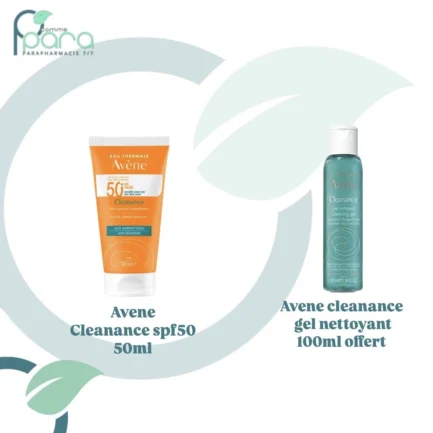 AVENE Pack Cleanance Solaire+Gel Net OFFERT pcommepara