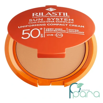 RILASTIL-Sun-System-Creme-Compact-Teintee-Beige-SPF50-–-10g-pcommepara